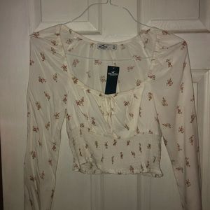 Hollister Floral Crop Top